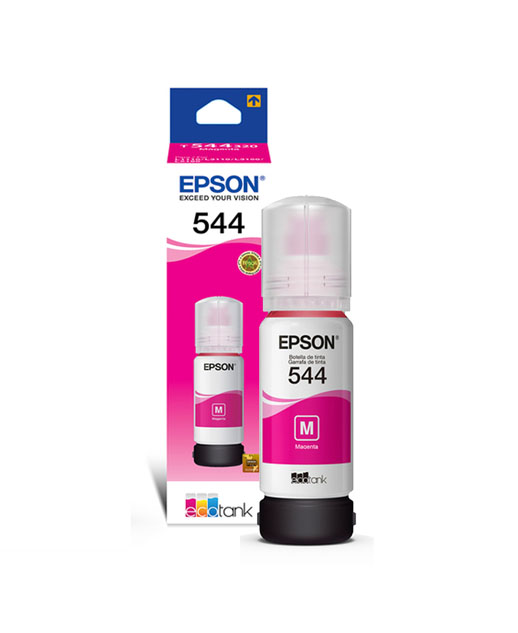 Imagen BOTELLA DE TINTA MAGENTA EPSON 544 T544320 65ML REN 4500 PGS
