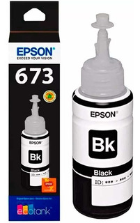 Imagen BOTELLA DE TINTA NEGRO EPSON 673 T673120 70ML