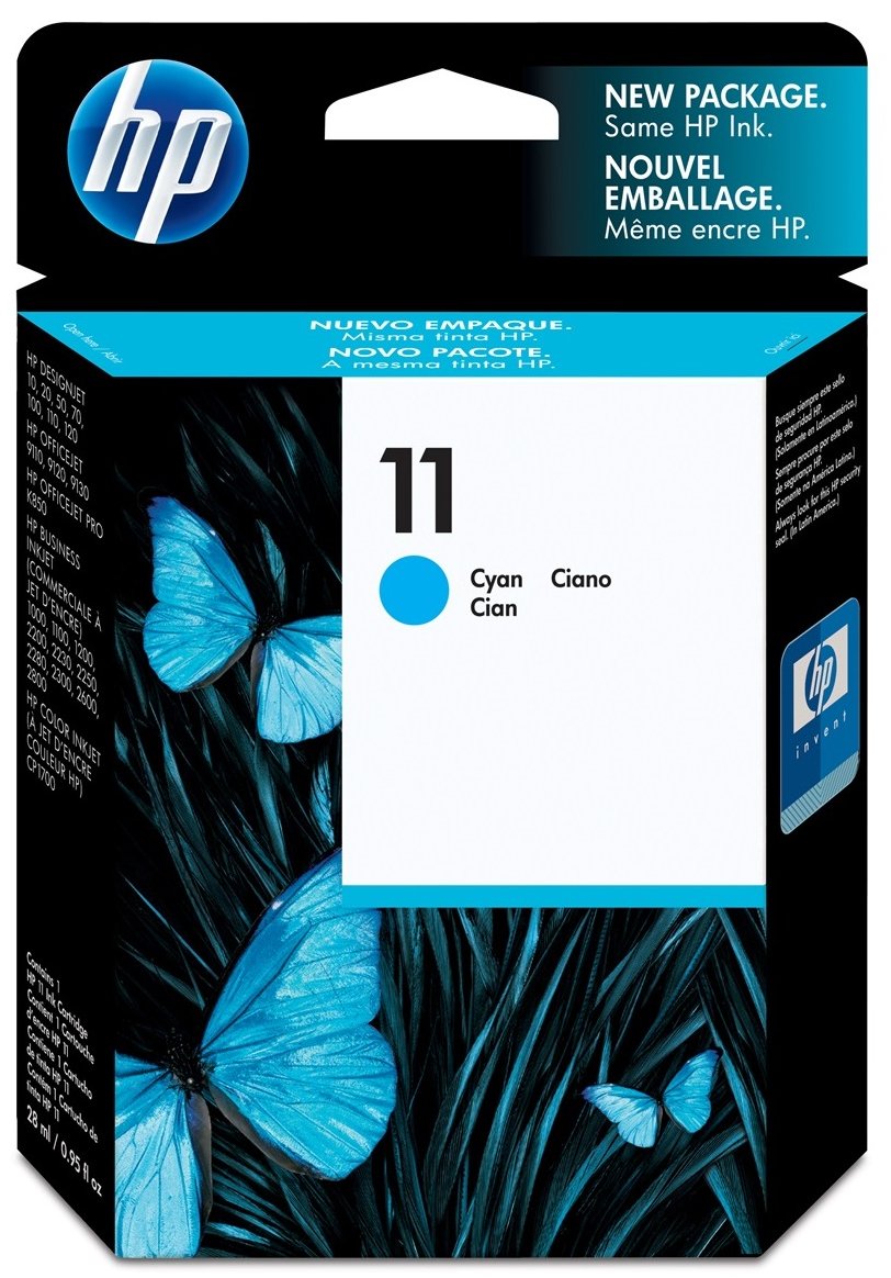 Imagen CARTUCHO DE TINTA CYAN HP 11 C4836A