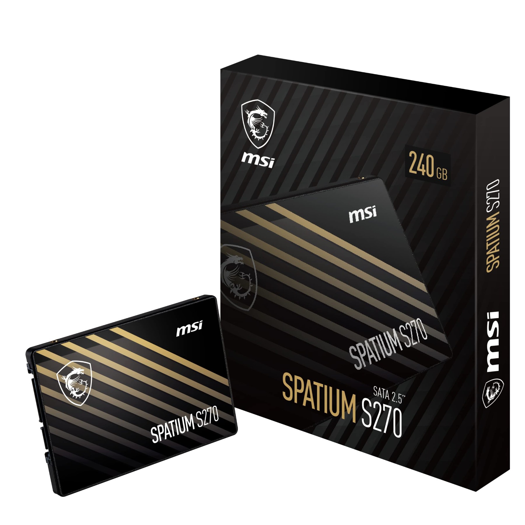 Imagen UNIDAD DE ESTADO SOLIDO SSD SATAIII MSI SPATIUM S270 DE 240G